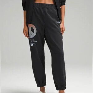 Lululemon x Madhappy relaxed fit high rise jogger sweatpants black size 2